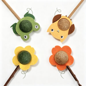 Custom Catnip Silver Vine Gall Nut Molar Stick